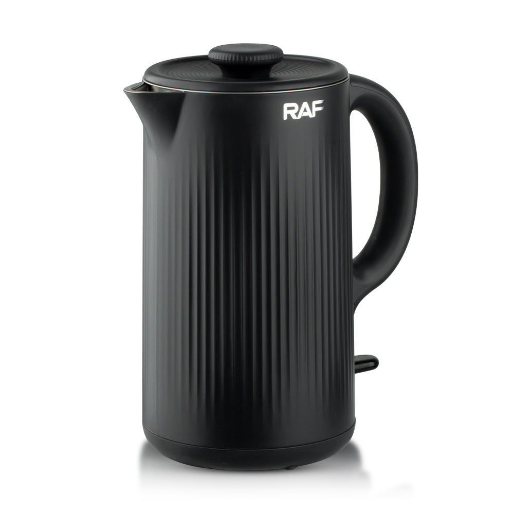 RAF European Standard Electric Kettle Household Food Grade304Seamless Stainless Steel Anti-Dry Boiling Kettle2L