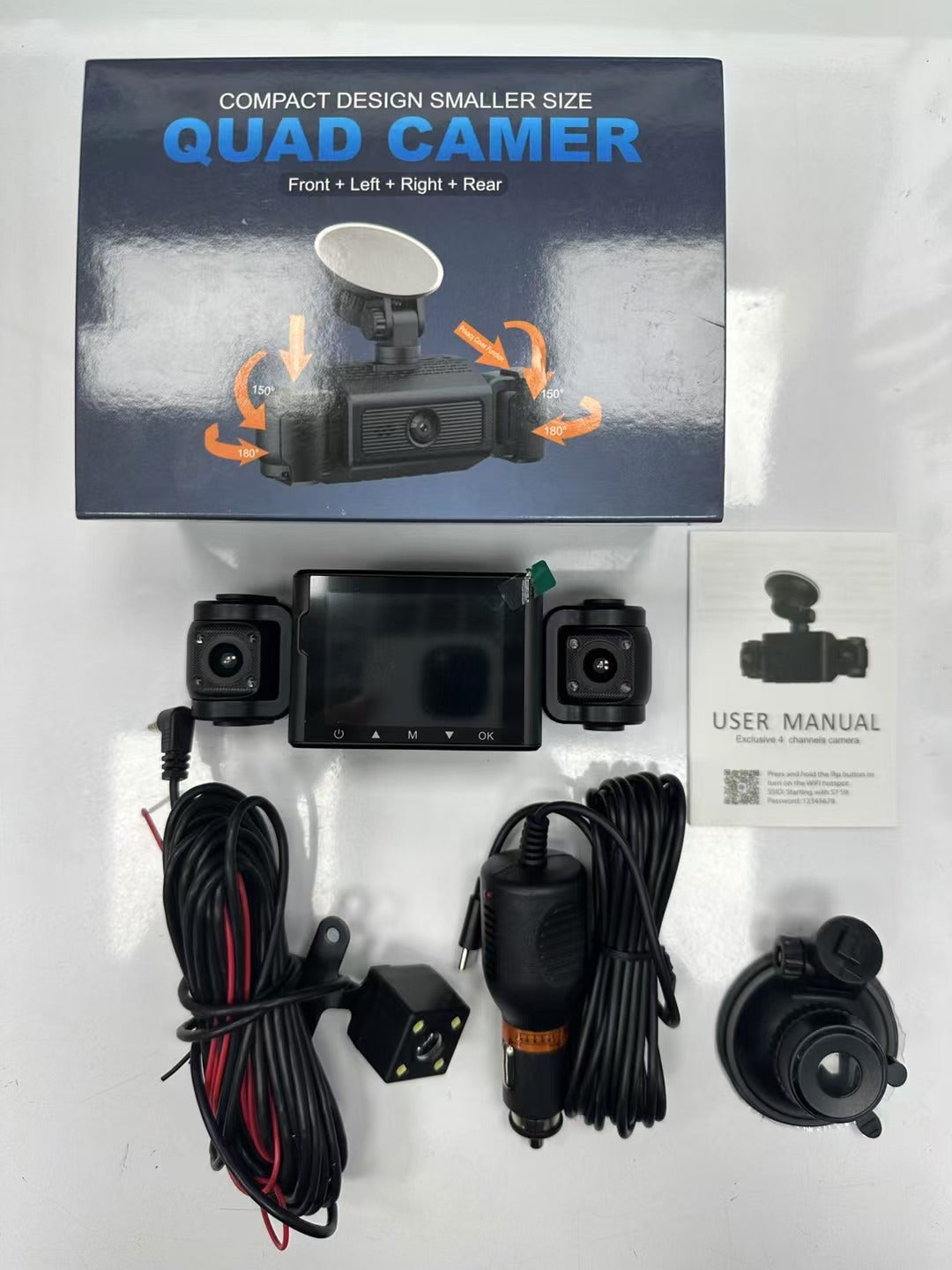 New S7Sanlu Dash Cam Private Model Car Camera Parking Monitoring HD Night Vision1080P
