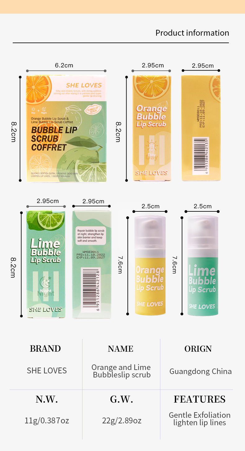 Specialized Cheese Lip Mask Lip Essence Scrub Exfoliating Dead Skin Color Changing Lip Balm