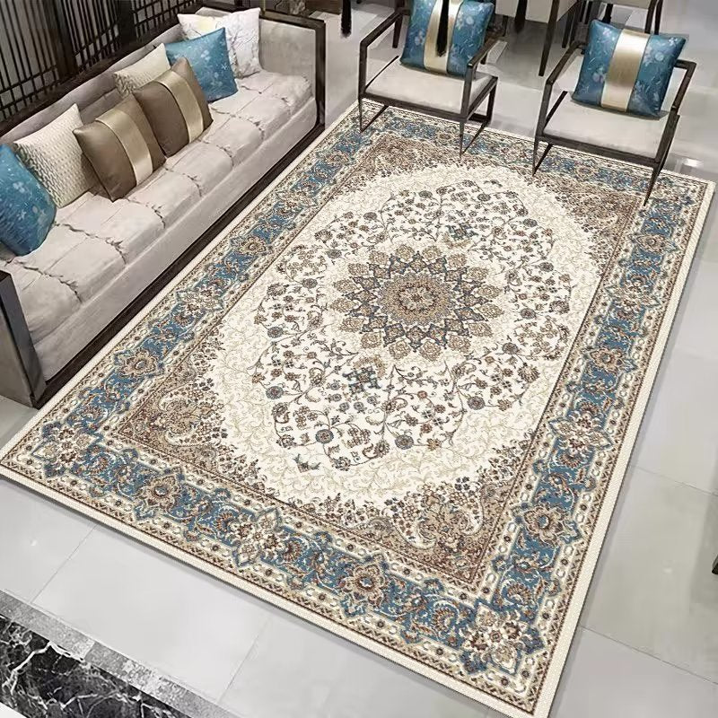 Thickened Imitation Cashmere Persian Carpet Vintage Ethnic Style Living Room Carpet Full Carpet Sofa Coffee Table Rug carpet