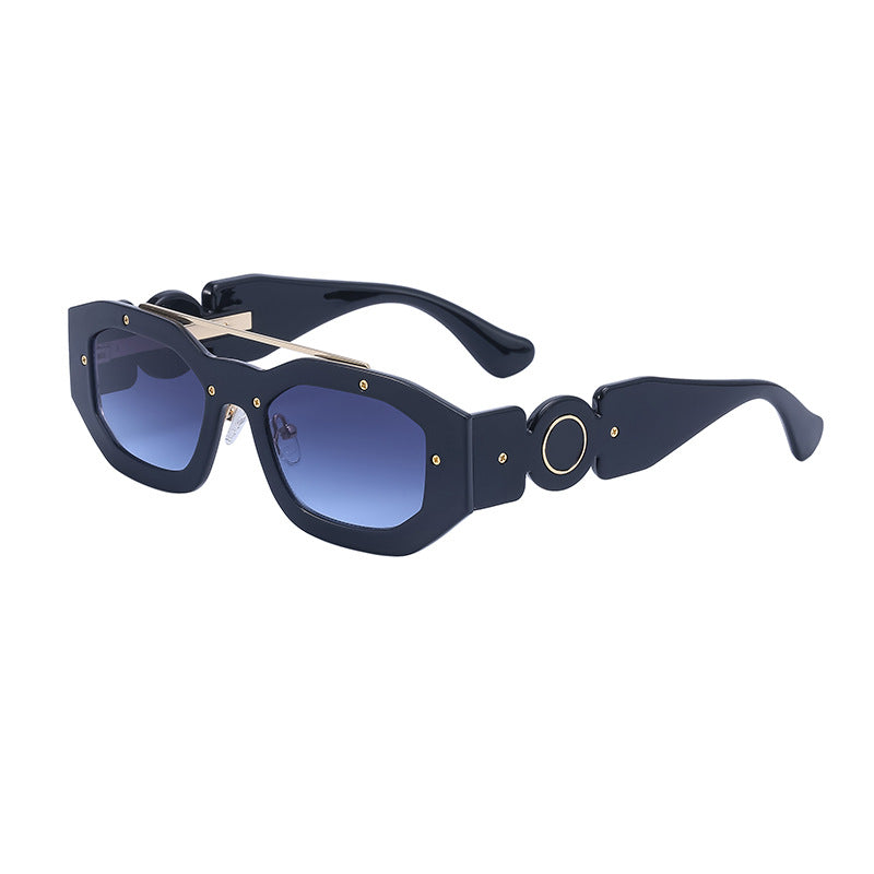 European and American Small Frame Sunglasses for Women UV Protection European and American Internet Celebrity Sunglasses for Women INS Wholesale