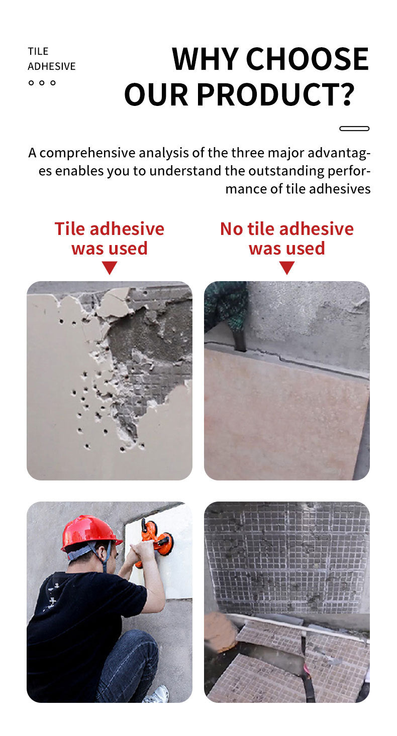 Tile Adhesive Cement Repair Floor Tile Hollow Drum Penetration Bonding Repair Wall Tile Falling Back Adhesive Strong Bonding Agent