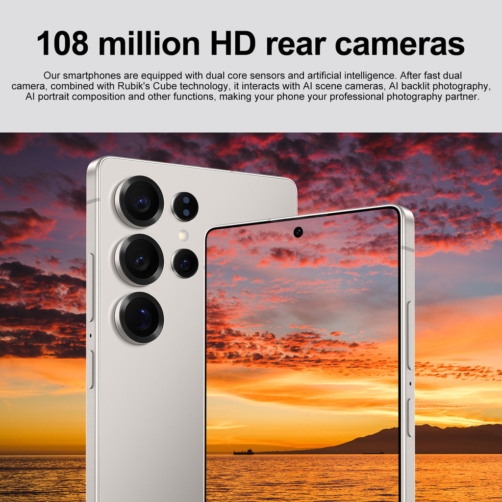 S25 Ultra Built-in stylus for mobile phones7.3inch Android smartphone16+1T Mobile Phone Source Manufacturer