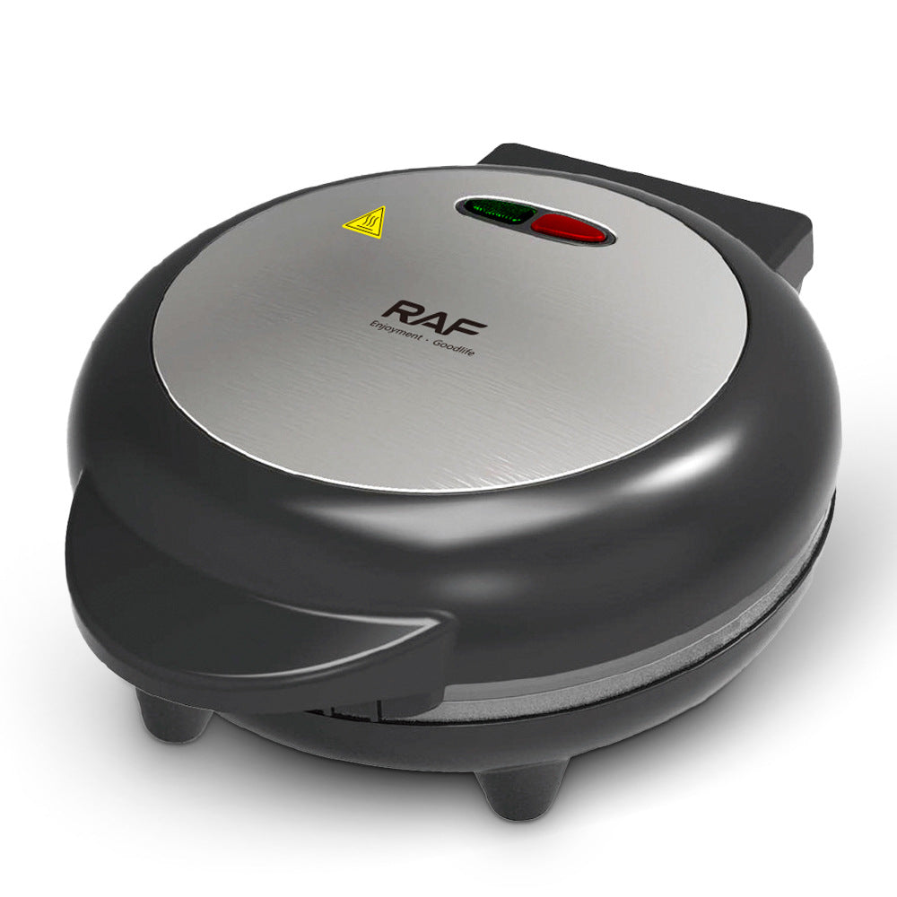 RAF European Standard New Deepened Electric Griddle Breakfast Machine Sandwich Pizza Grill Machine Double-Sided Heating Crepe Maker