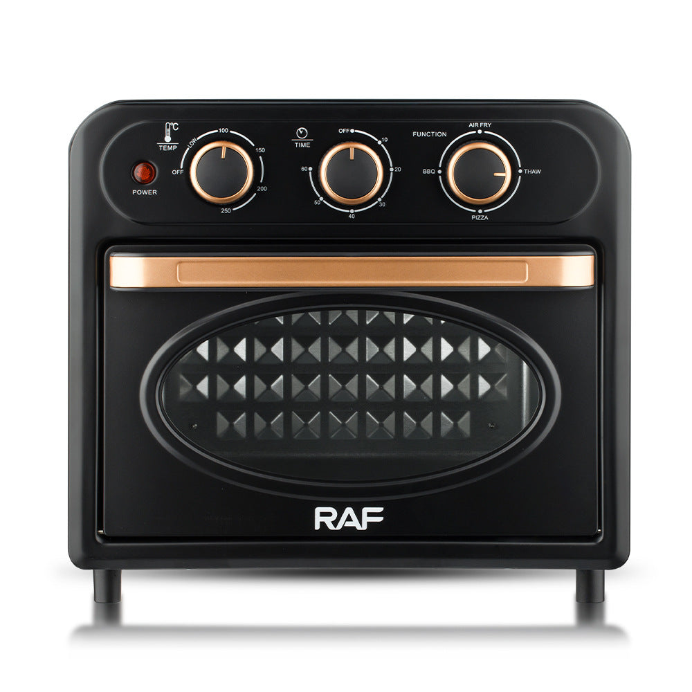 RAF Electric Oven EU Standard18L Multifunctional Household Air Fryer Fully Automatic Intelligent Oven Fryer Visual Baking