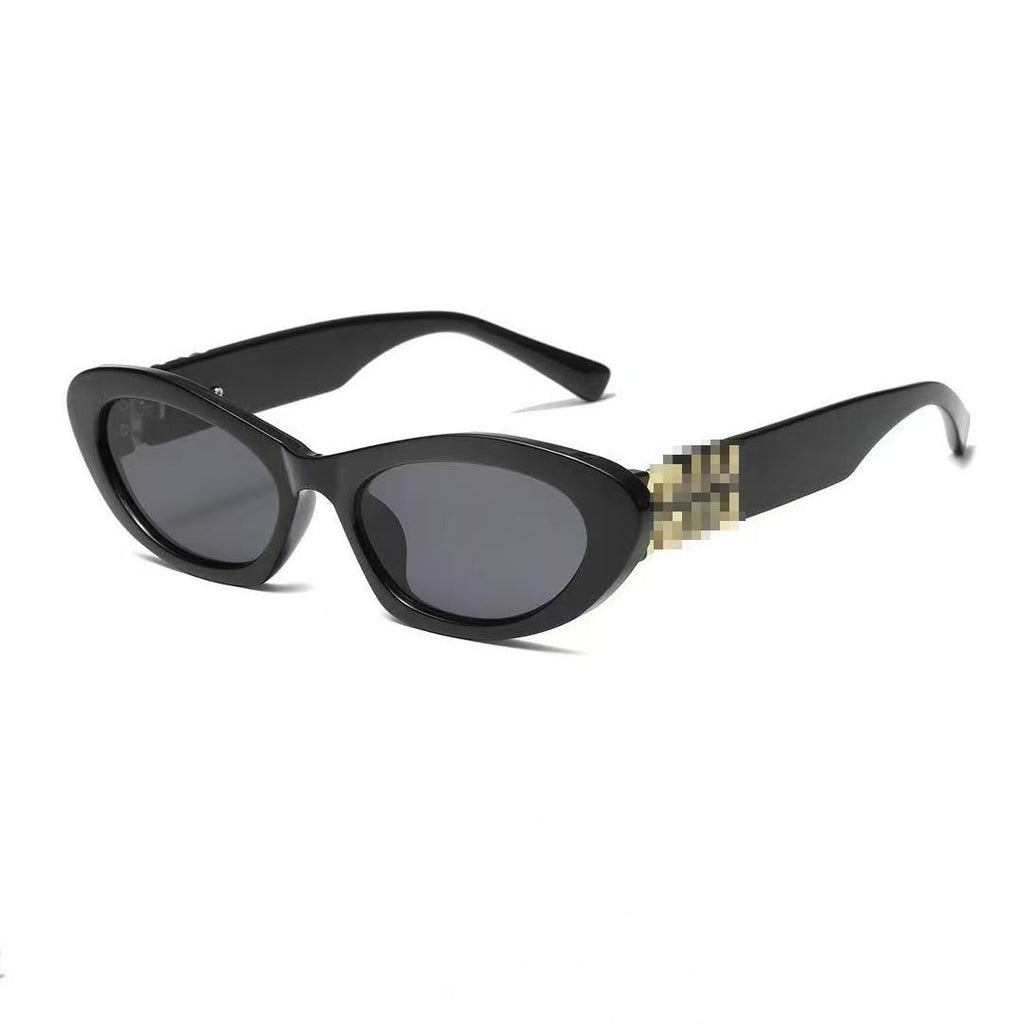 mm New Retro Narrow Frame Cat Eye Women's Small Frame Sunglasses Fashion Cat Eye Sunglasses Trendy Sunglasses Wholesale