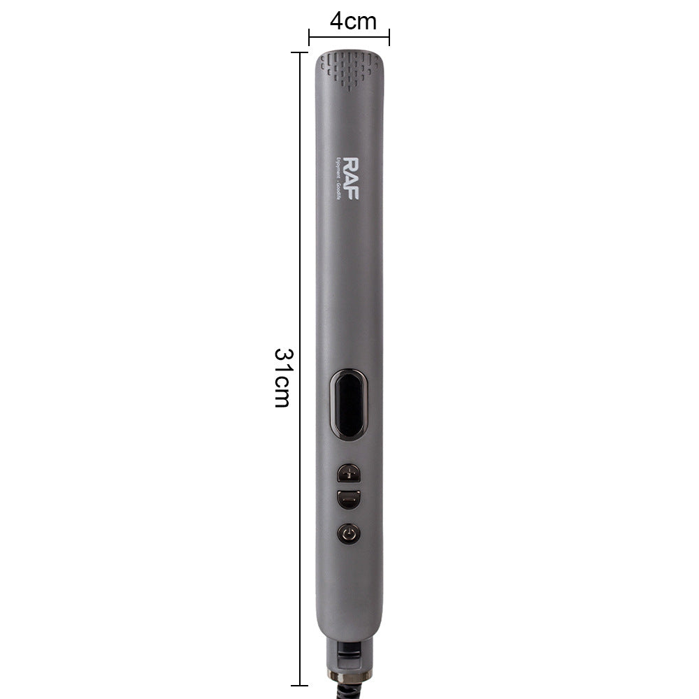 RAF European Standard Hair Root Straightener Hair Curler Home Use Volumizing Straightener Negative Ion Hair Straightener