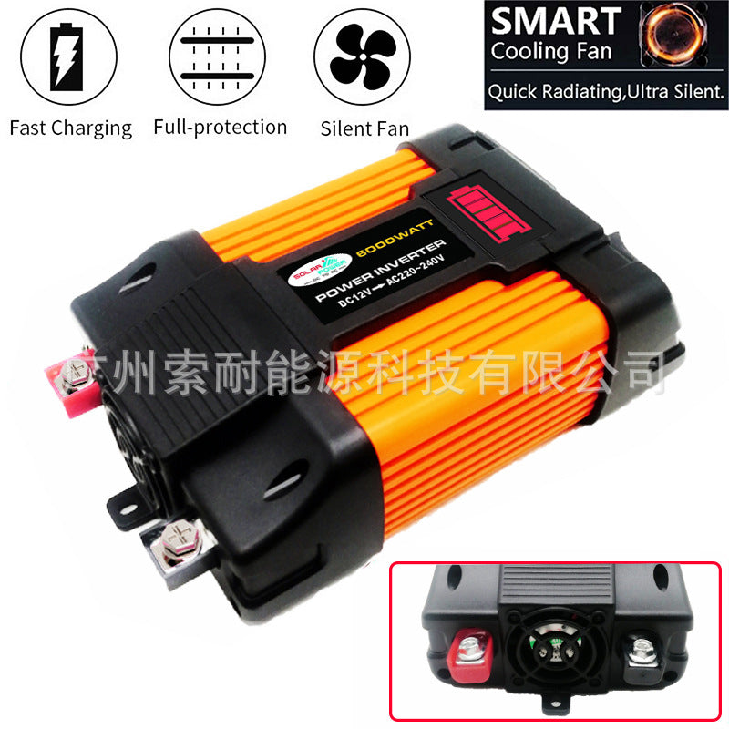Vehicle Inverter300W/500W 12V Turn110V 220V Battery Level Indicator inverter