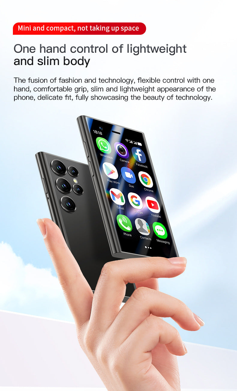 S24promax Mini Smartphone Full Network Compatible4G Ultra-small Pocket Android Quad-core