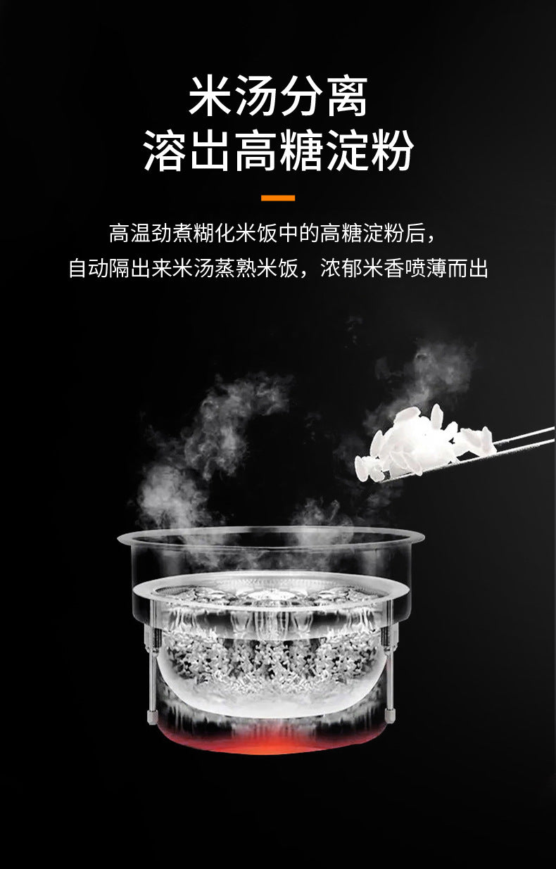Manufacturer  Control Large Capacity5L6L Steam and Cook Integrated LCD Display Pressure Cooker Rice Cooker Pressure Cooker