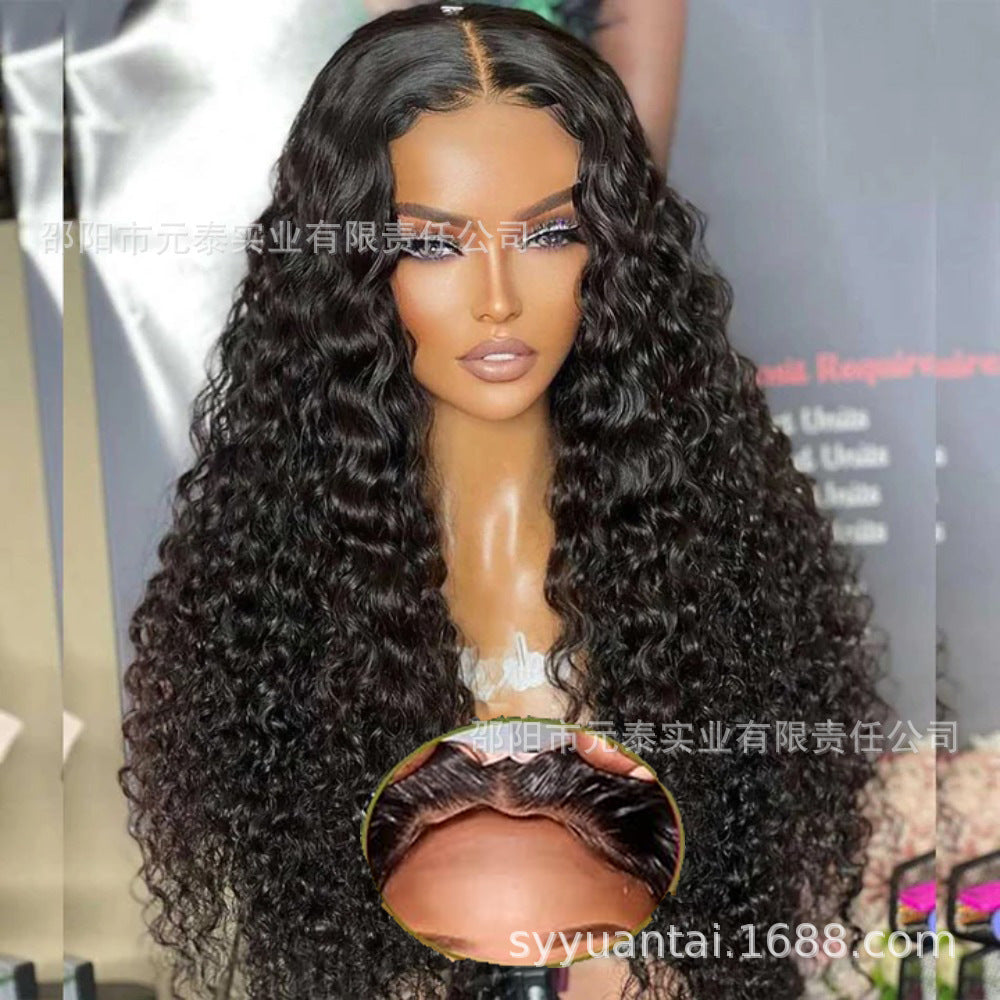 Allove Highlight Ombre Hair Invisible 13x4 Lace Front Wig