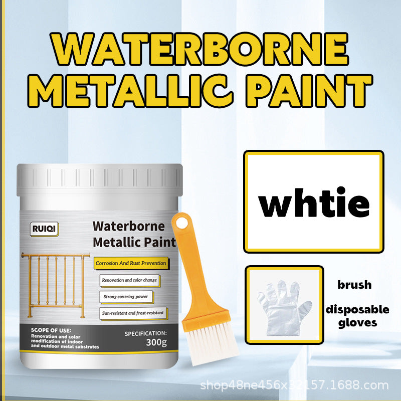Water-based Metal Paint Anti-rust Paint Entry Door Iron Art Guardrail Color-changing Paint Anti-corrosion Industrial Paint Rust Conversion Paint