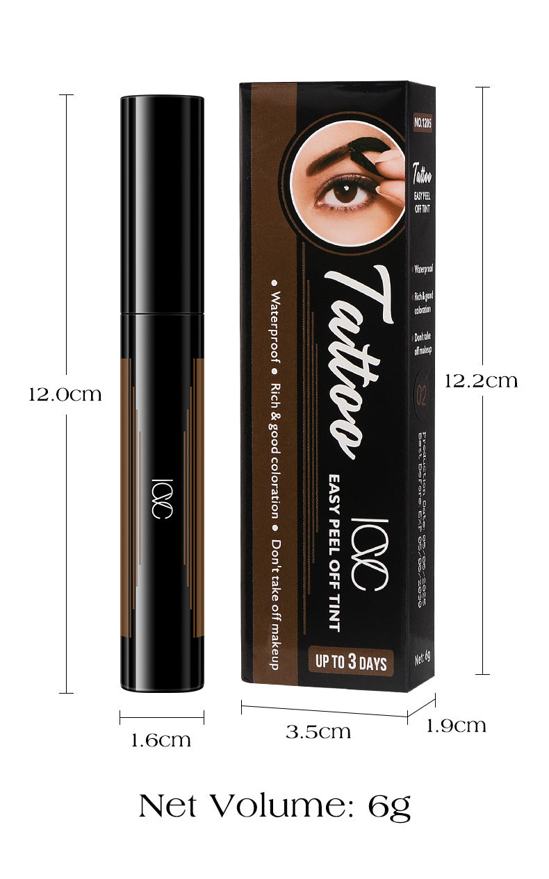 ICVC Non-removable Peel-off Eyebrow Dye Long-lasting Waterproof6g Non-smudging Daily Use Cosmetics