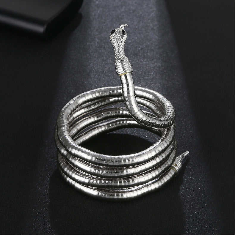 New Women's Snake Bone Chain Casual Style Choker Snake Year Necklace Minimalist Style High-end Snake Shape Necklace