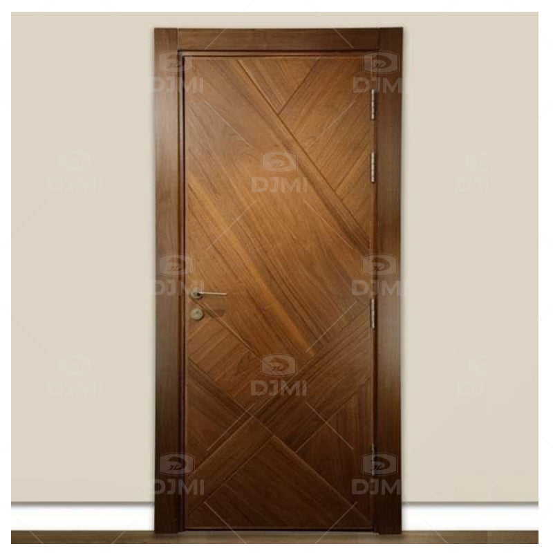 Djmi Factory Wholesale Home Sound and Waterproof Room Doors Wooden Composite Interior Wooden Slab Doors for House