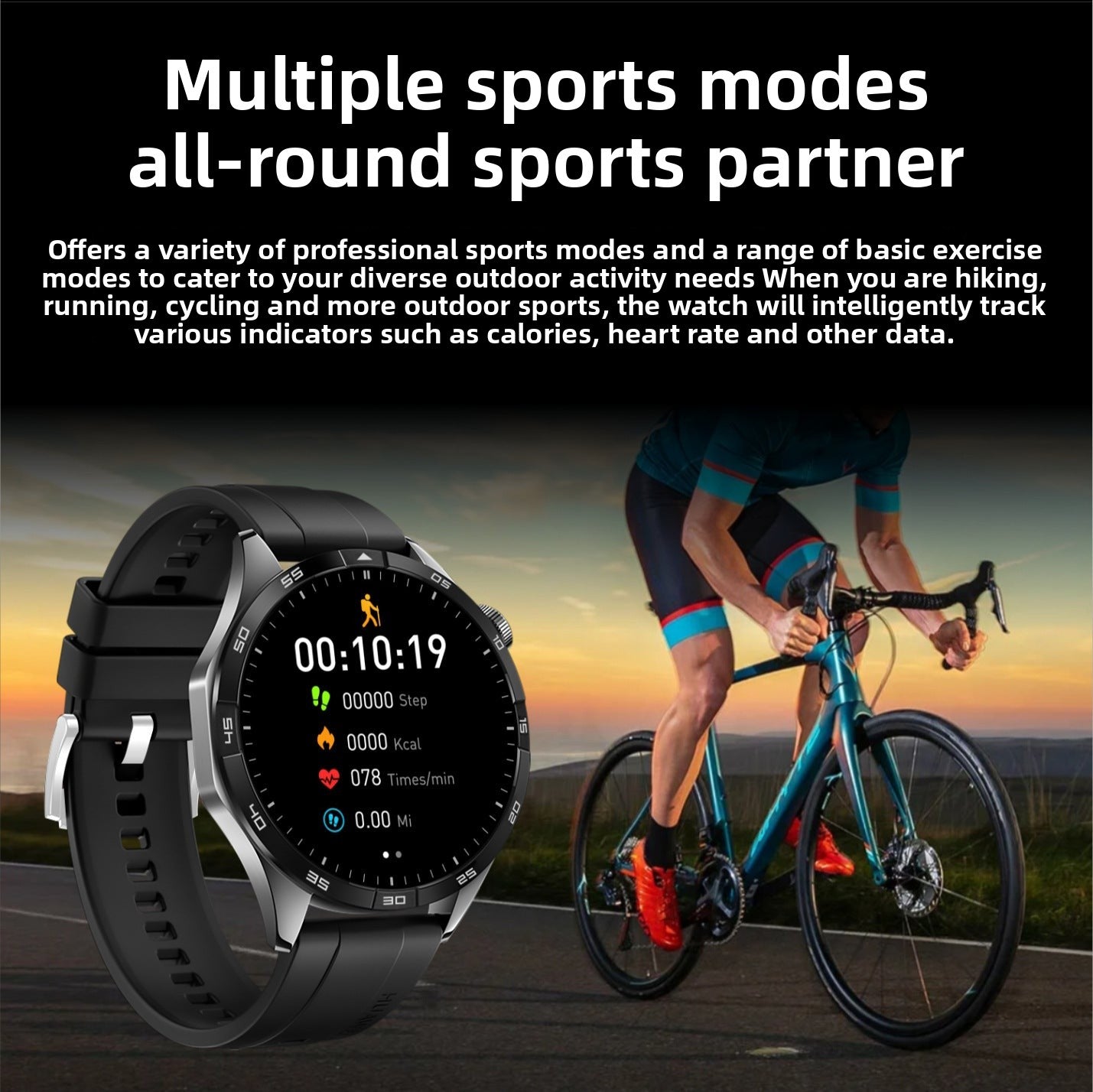 S40 Max Smart Watch1.62inch Bluetooth call, heart rate, step counting, sleep monitoring GT4Message Push