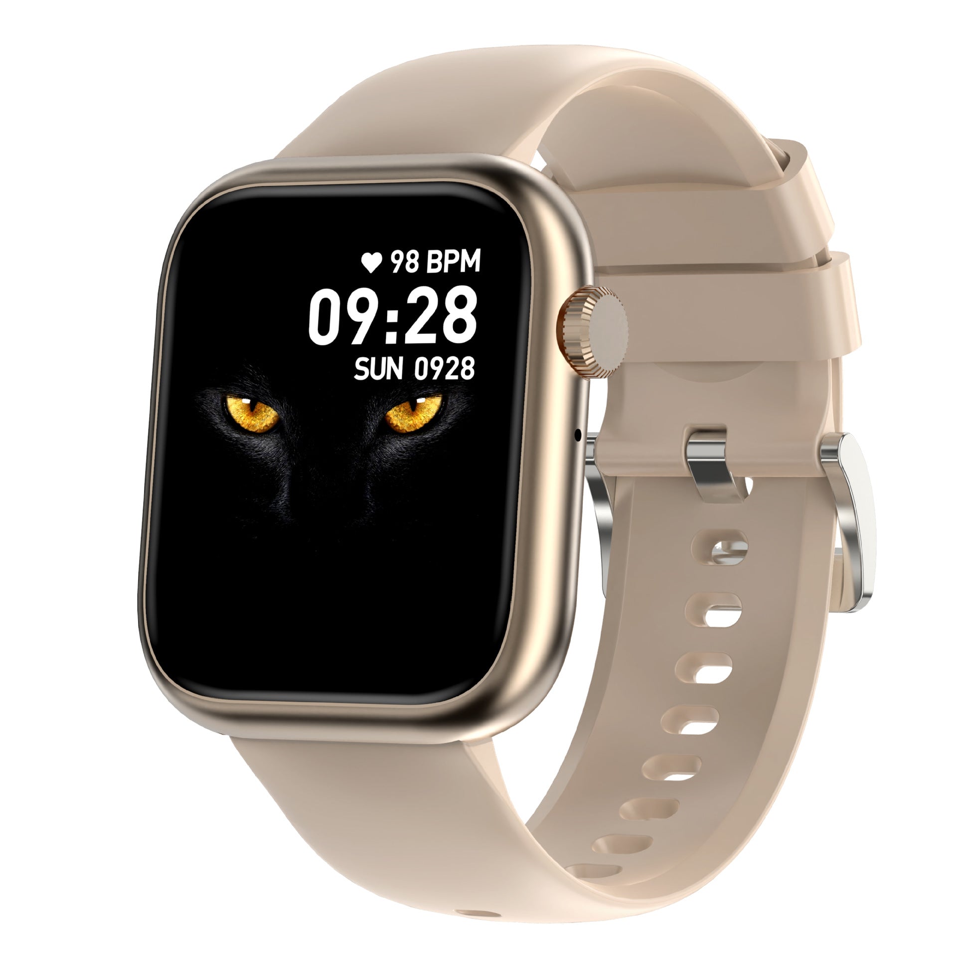 G104Smart Watch1.83inch Bluetooth Call True Heart Rate Pedometer Sleep Stress Monitoring Sports Watch