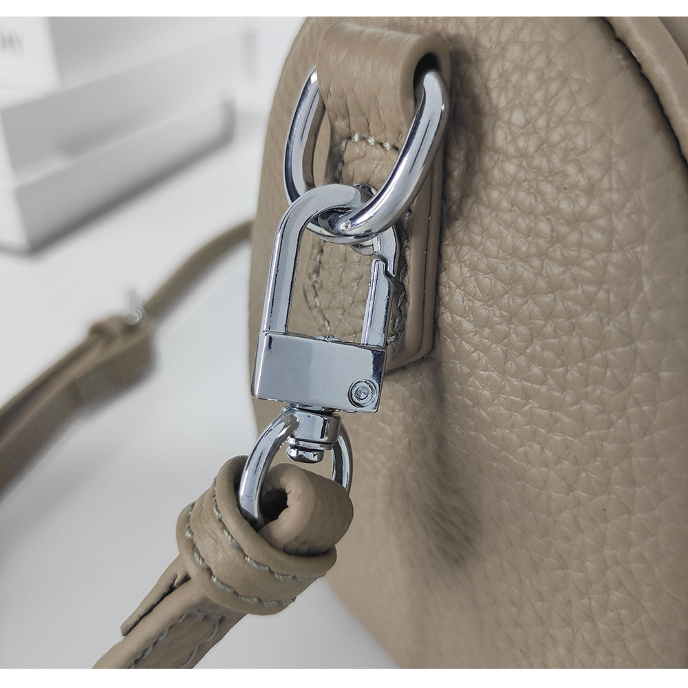 High-end texture genuine leather Boston pillow bag for women2025New Top Layer Cowhide Handbag and Crossbody Bag from Shiling