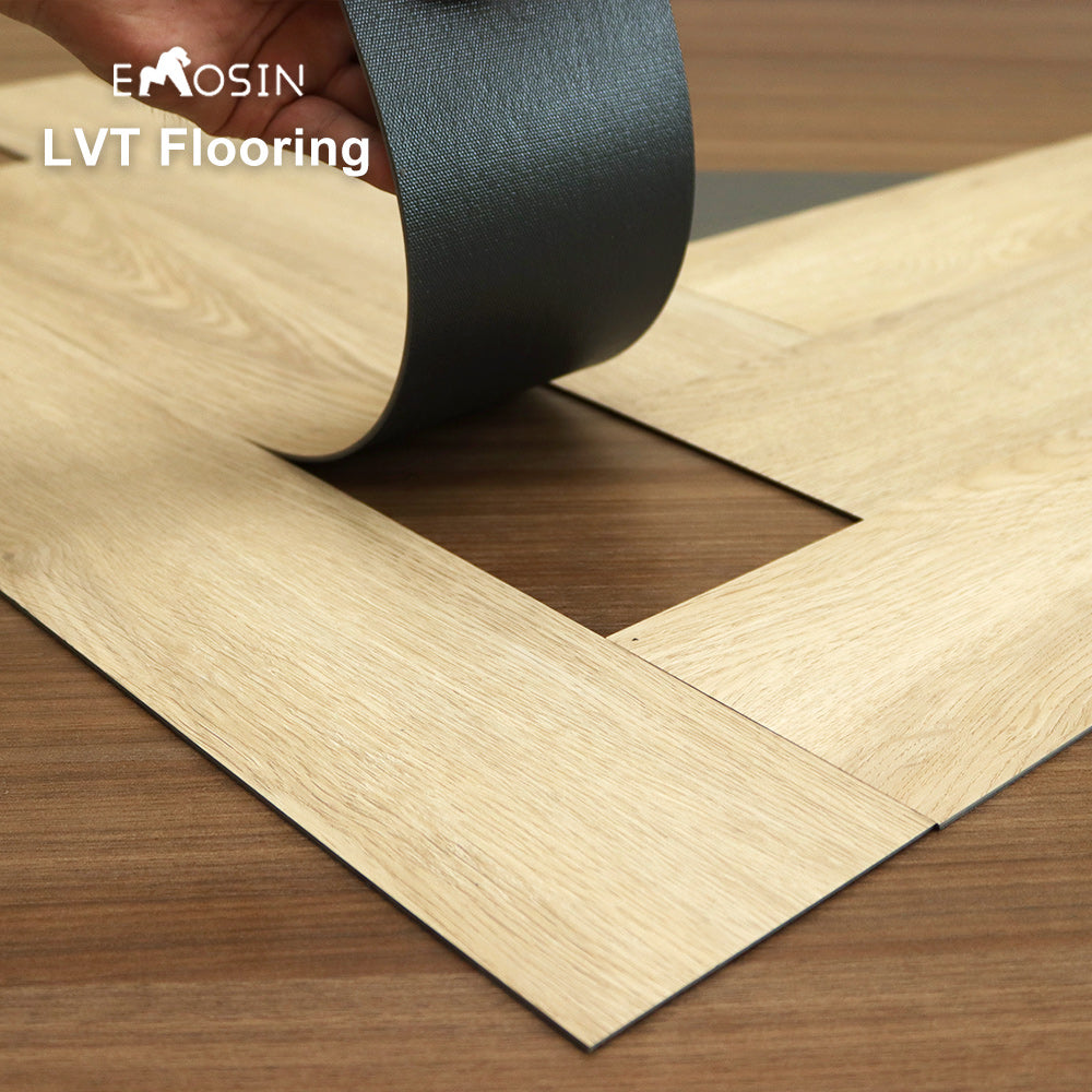 Waterproof 2mm 4mm 5mm Pvc Loose Lay Glue Down Dry Back Click Lock Self Adhesive Plank Luxury Vinyl Tile Lvp Lvt Flooring