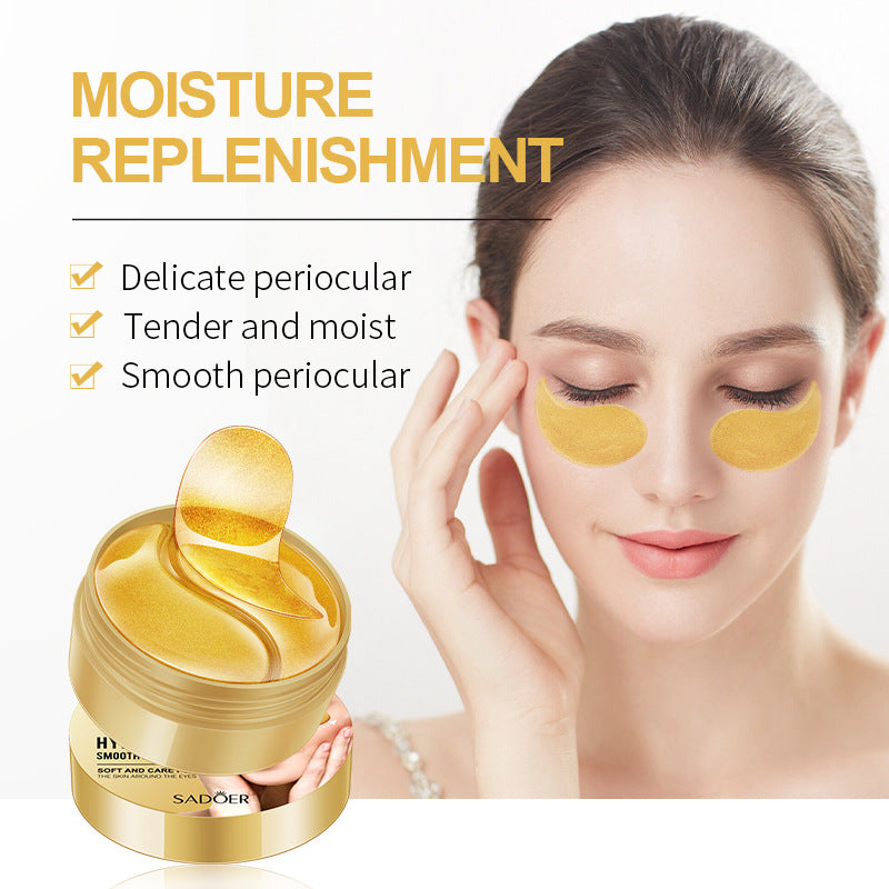 Eye Mask Box Set SADOER Hydrating and moisturizing eye care products Cross-Border Foreign Trade Live Wholesale
