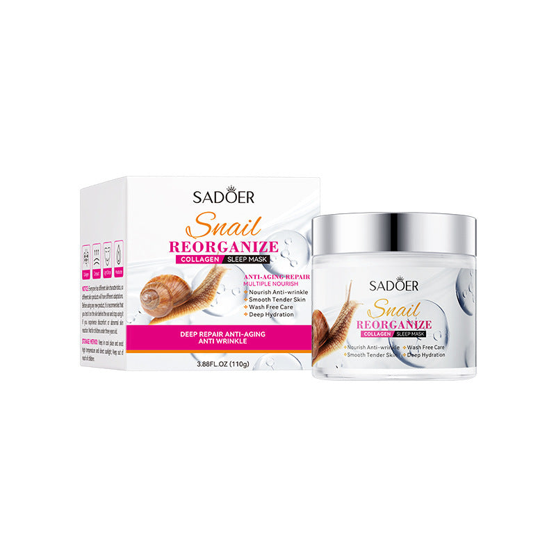 Snail Face Cream50g Collagen Hydrating Moisturizing Cream  Foreign Trade Wholesale