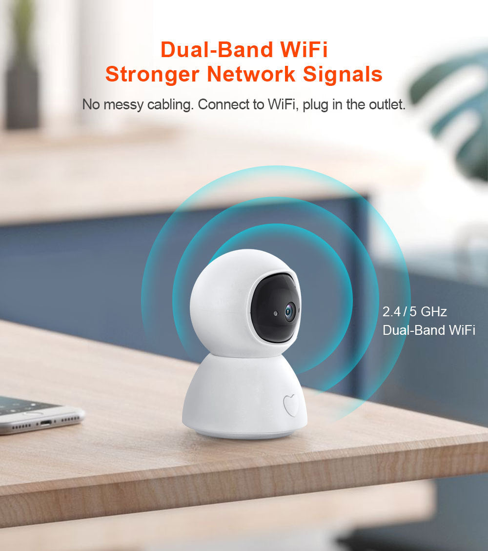 Factory Wholesale5G Dual-band Surveillance Camera HD4MP Tuya Smart Wireless wifi Wireless Home