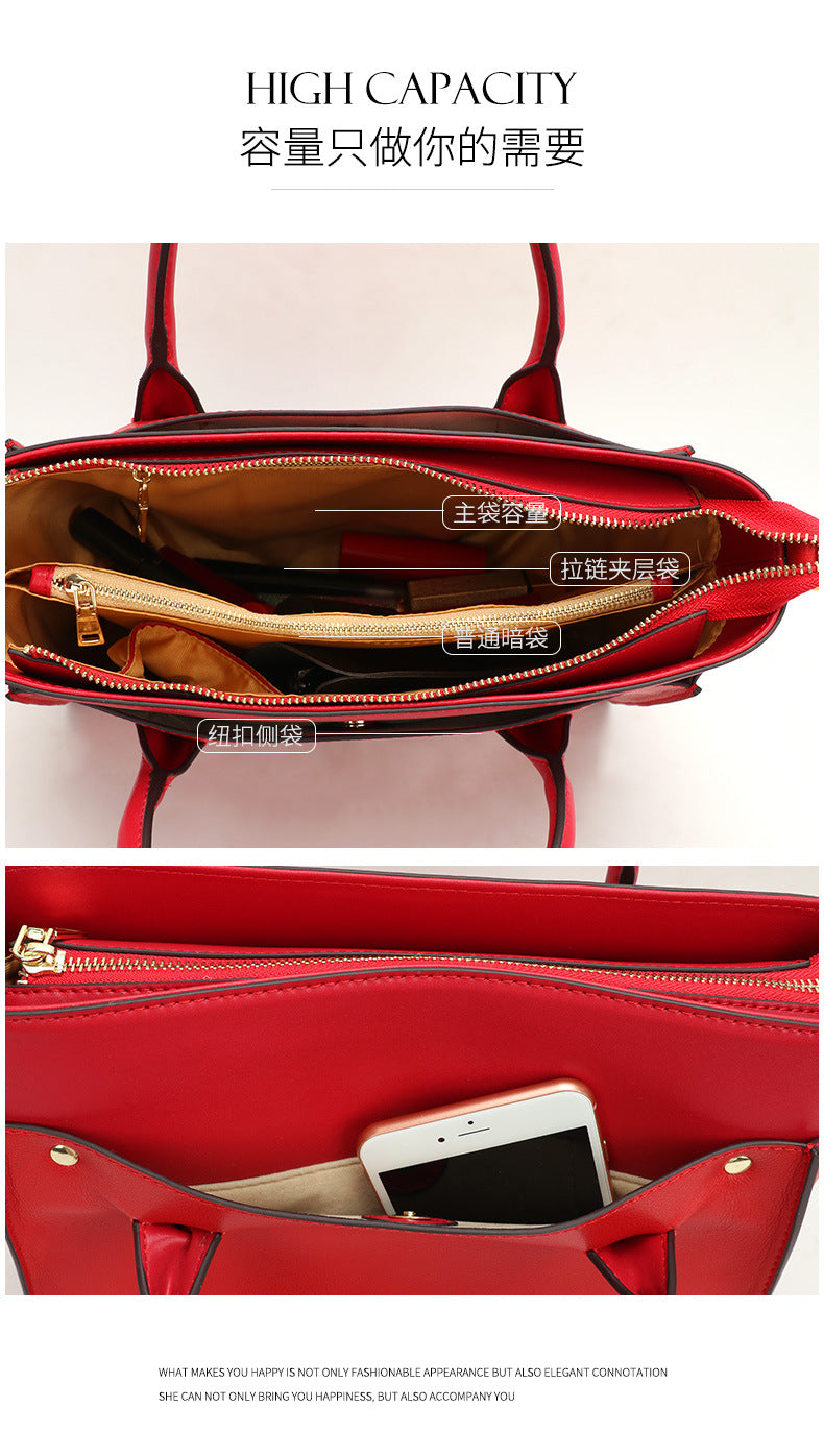 Spring Summer New European American Trendy Fashion Elegant Temperament Personality Versatile Single Shoulder Crossbody Handbag for Women Factory Direct Sale