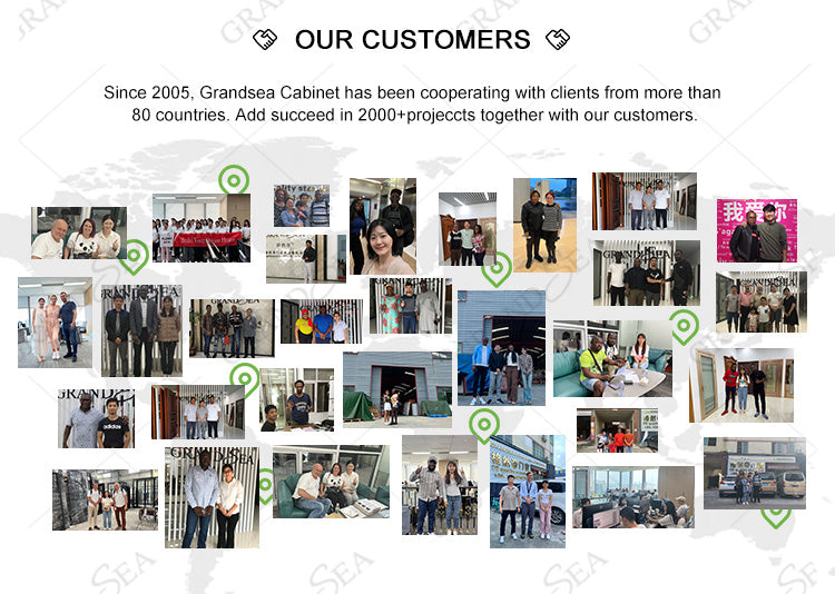 Wholesale Bathroom Furniture Hanging Cabinet Plywood Wall Hung Bathroom Cabinet