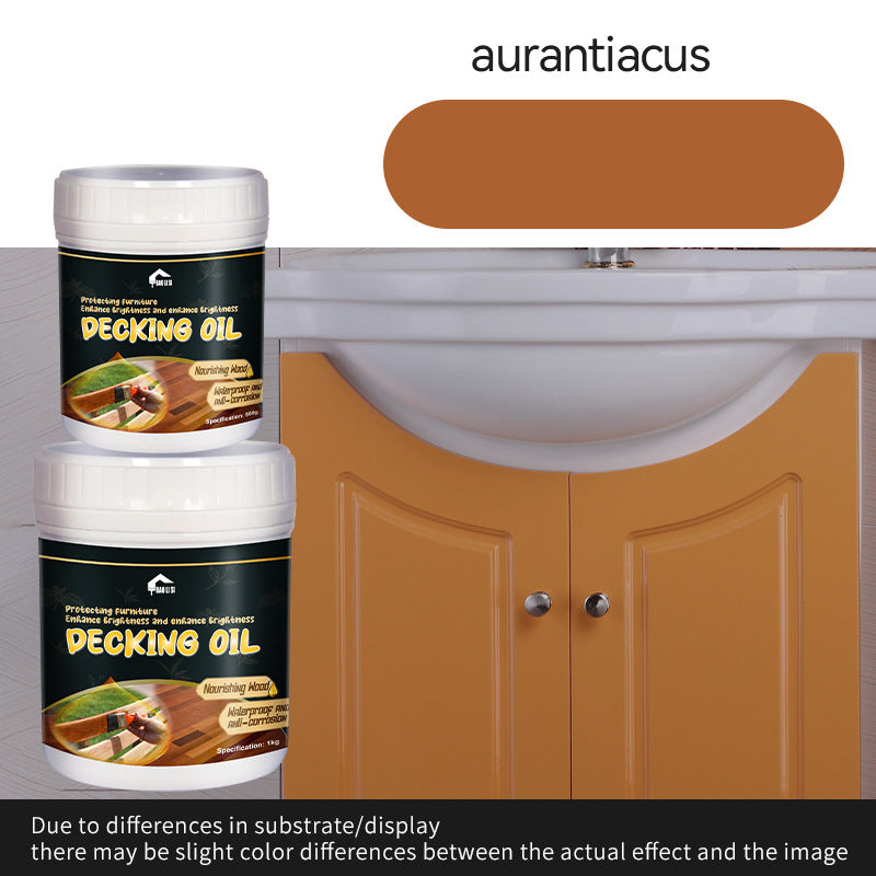 baolisi Water-based Wood Wax Oil Indoor Tables and Chairs Doors and Windows Furniture Renovation Color Change Transparent Wood Latex Paint Coating