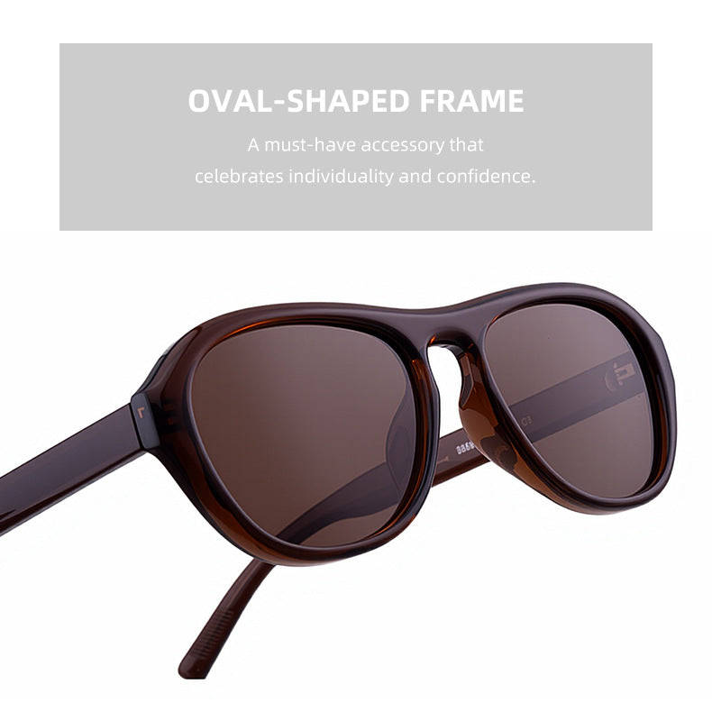 2025New European and American Fashion Polarized Sunglasses for Women, High-end Ultra-light Sun Protection Sunglasses for Women, Trendy for Fishing and Driving