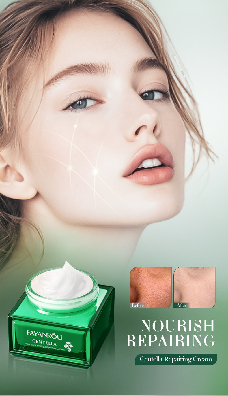 Centella Asiatica Soothing Cream FAYANKOU Moisturizing and rejuvenating face cream for cross-border foreign trade wholesale