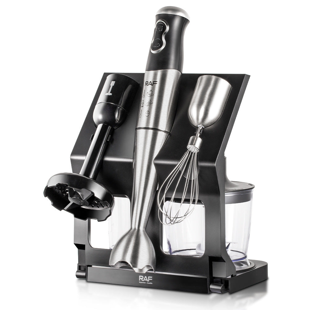 RAF EU Standard Portable Household Handheld Electric Stainless Steel Food Mixer Cooking Stick Blender300