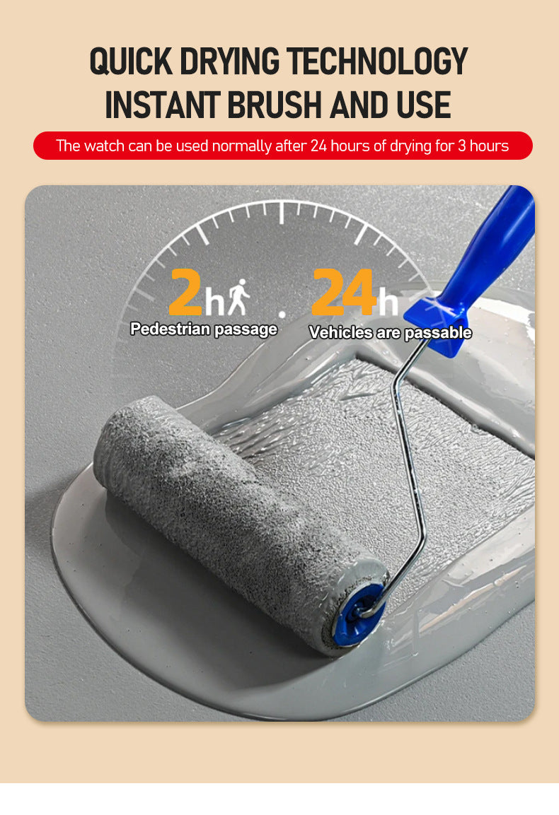 Colorful Three-in-One Floor Paint Parking lot basement warehouse factory floor coating self-leveling anti-slip