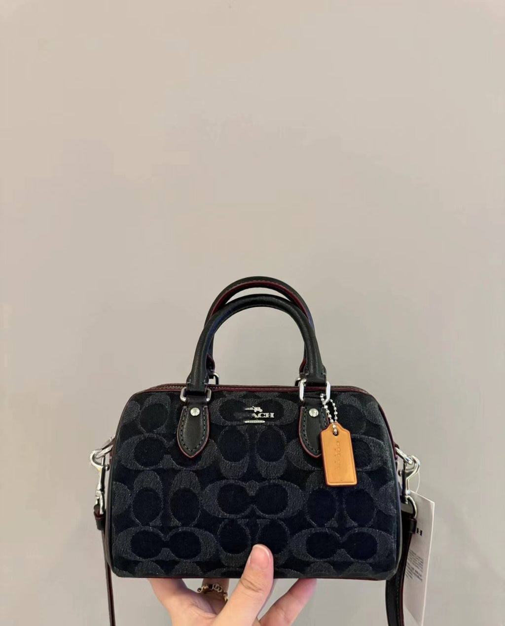 Classic Presbyopic Boston Kuo Family New Model Rowan Pillow bag mini Handbag Classic Presbyopia Crossbody Women's Bag