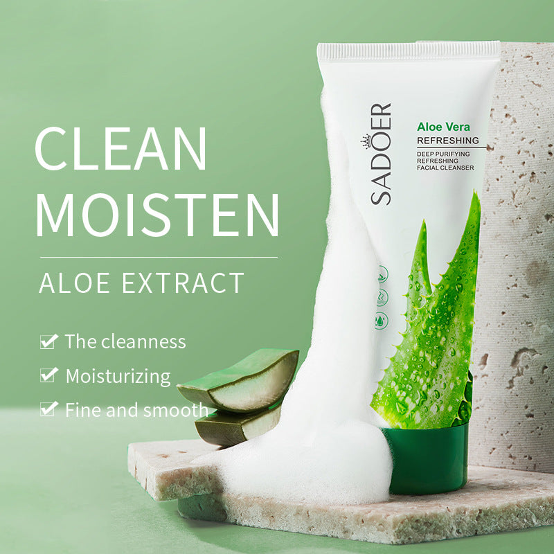 Facial Cleanser SADOER Rose Facial Cleanser100g Deep Cleaning  Foreign Trade Live Wholesale