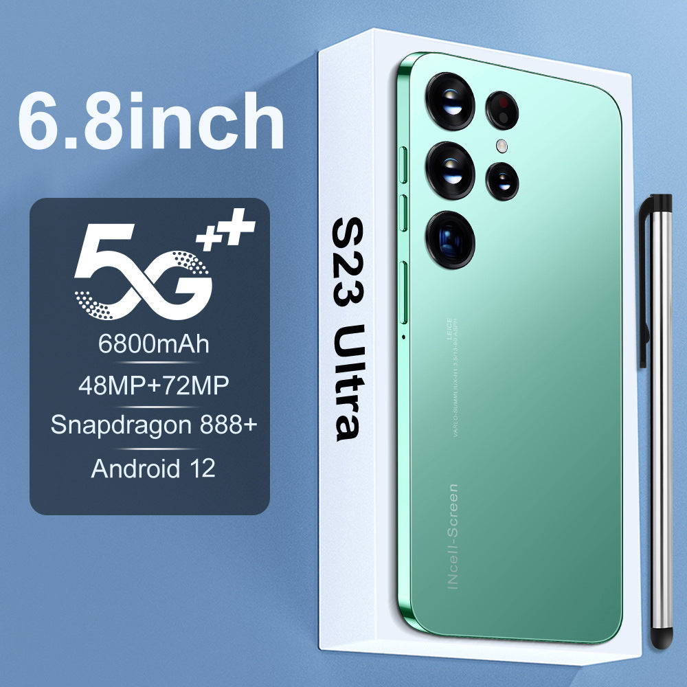 Mobile Phone S22Ultra+16+1T Memory Android Smartphone Ultra Large Screen Flagship Full Screen