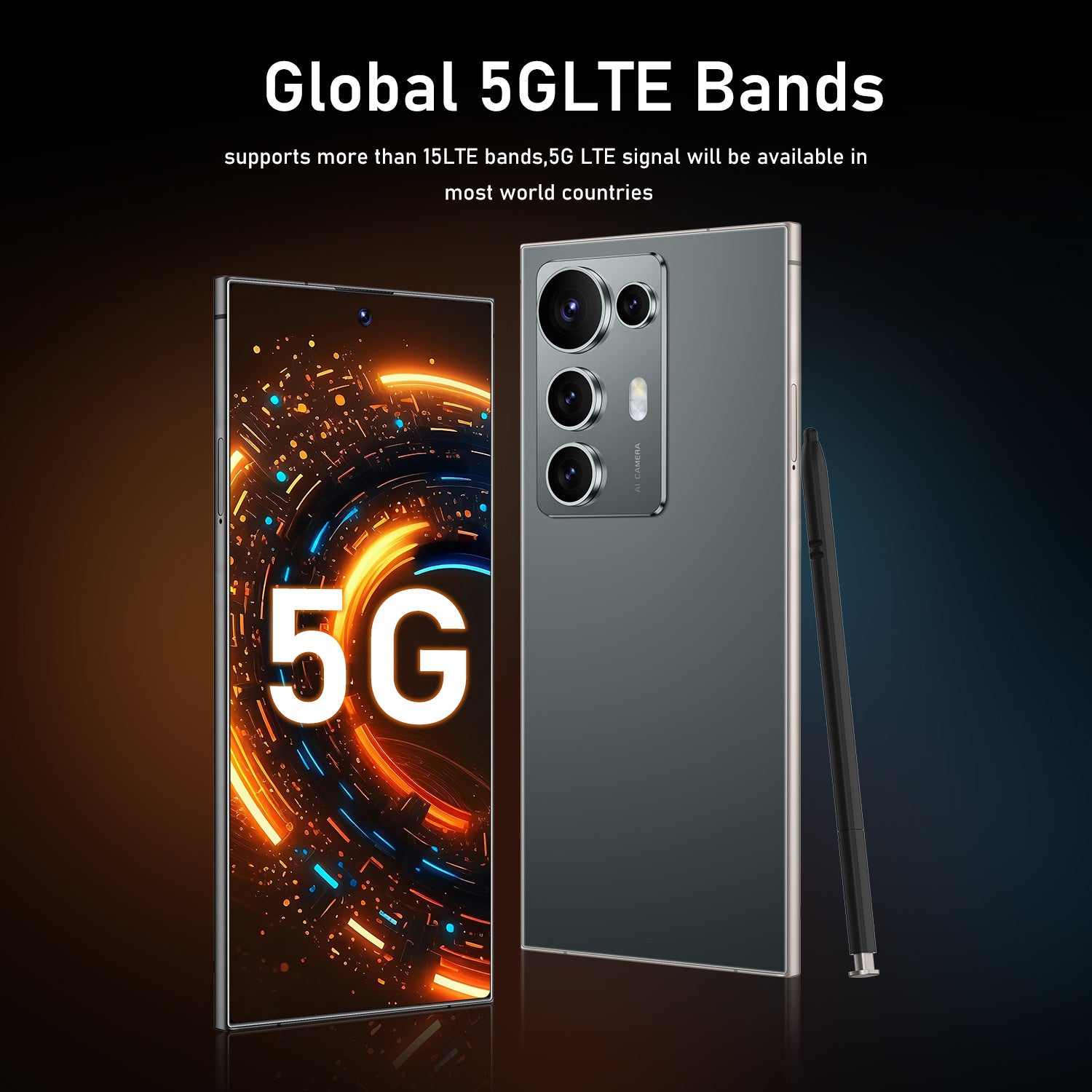 C25-S25 Ultra Android7.3Inch Smart5G Mobile Phone16+1T Source Factory AliExpress TK