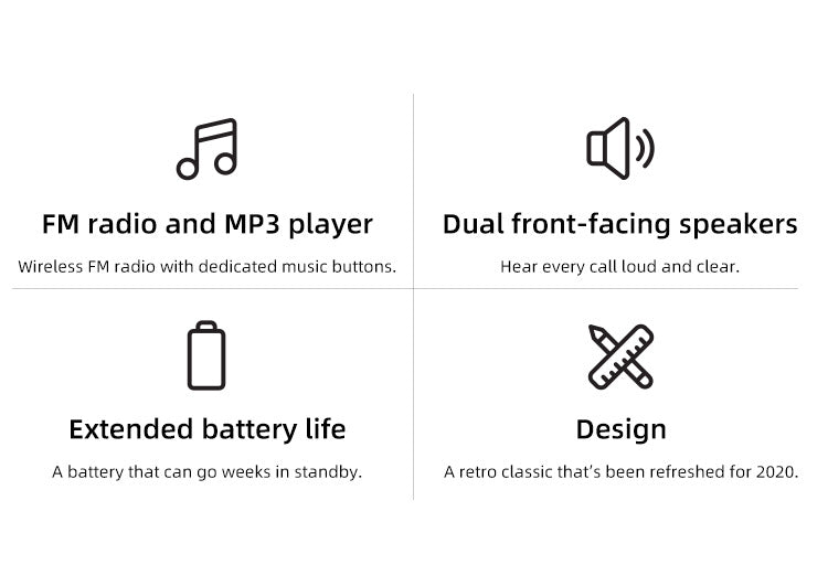 Factory Student Elderly Phone Straight Button Long Standby Elderly Phone Large Screen Large Font High Volume