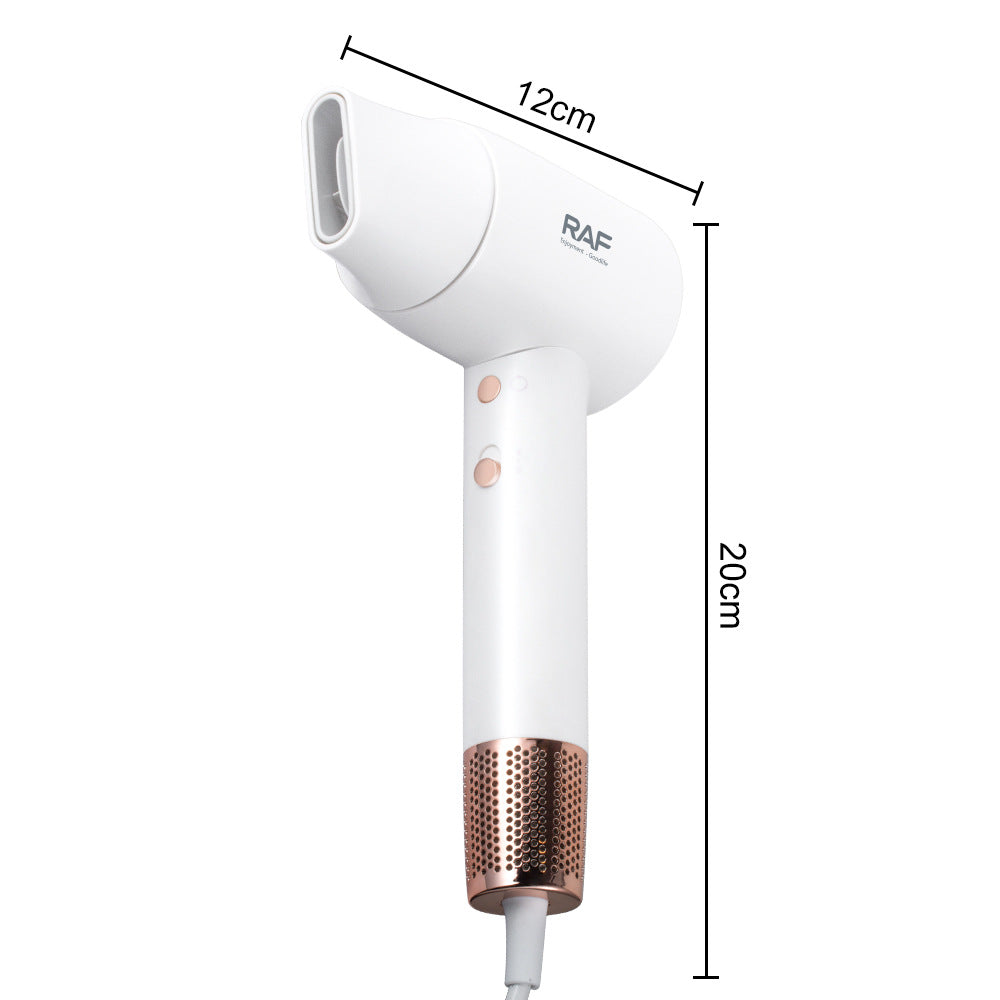 RAF European standard intelligent temperature control high-power high-speed hair dryer for home use Quick-Dry Hair Care Negative Ion R423