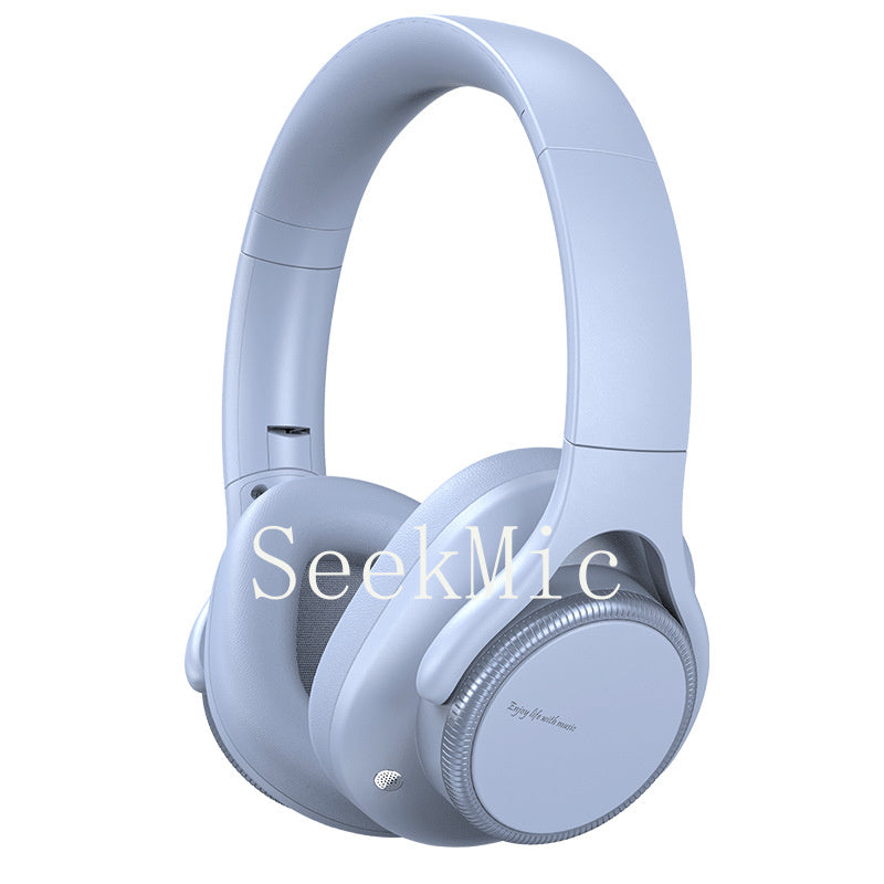 Private Model2025New model with deep bass and long battery life ANC Noise reduction wireless over-ear Bluetooth headphones with patent B15