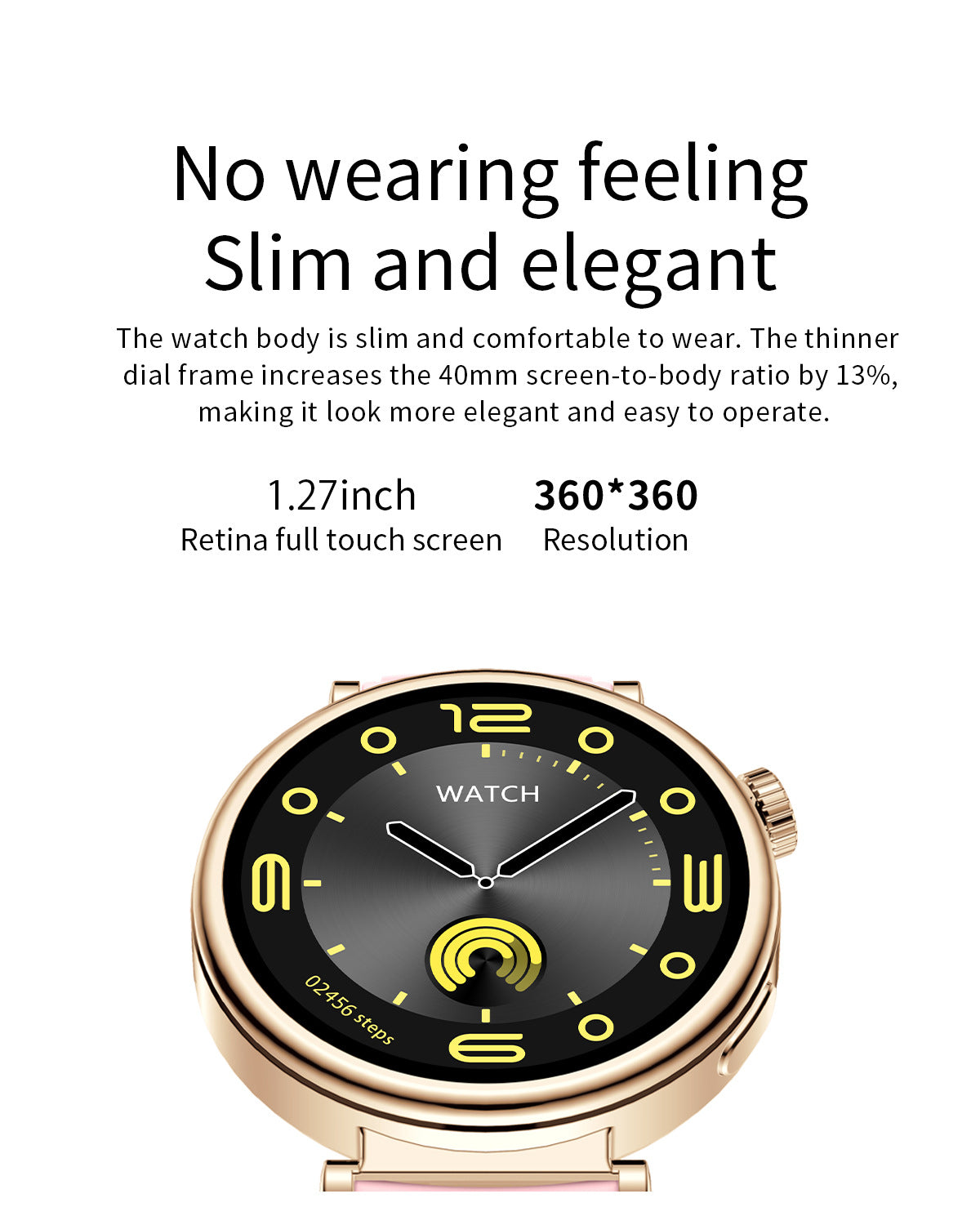Z01 Mini Smart Watch Bluetooth Call True Heart Rate Step Sleep Monitoring Exquisite Ladies Outdoor Sports