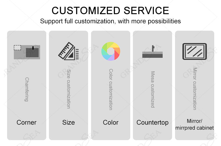 Modern European Wall Mounted Bathroom Furniture Wood Vanity Cabinet Set With Double Sink