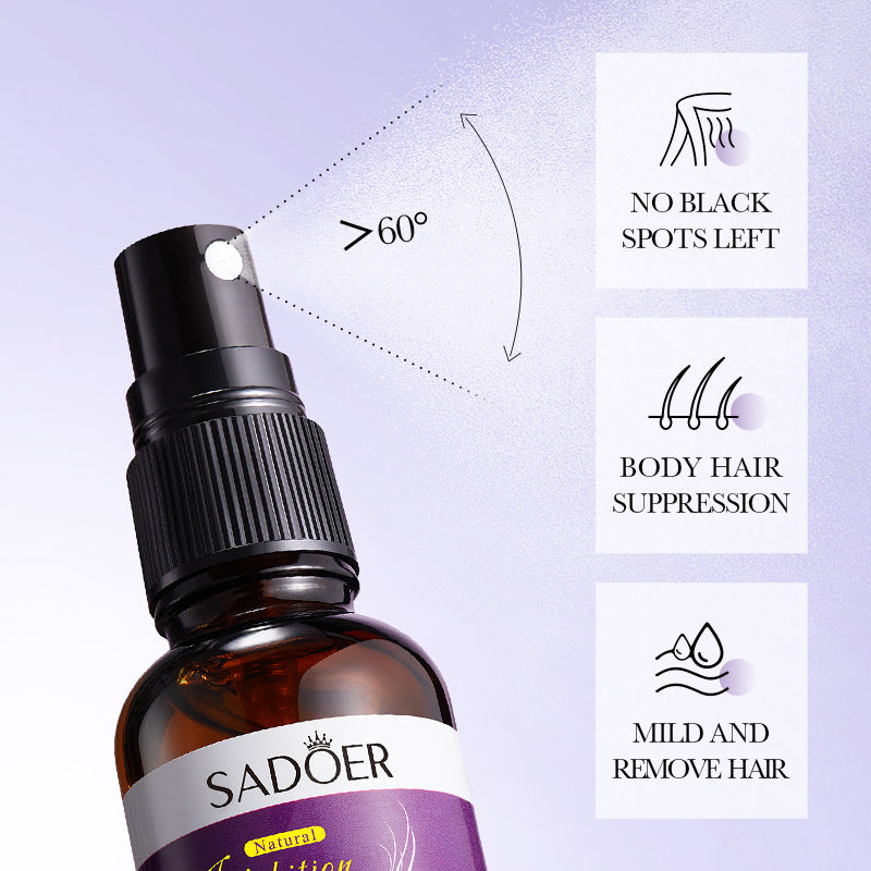 Hair Growth Inhibitor Spray SADOER Inhibiting Underarm and Leg Hair Spray  Wholesale