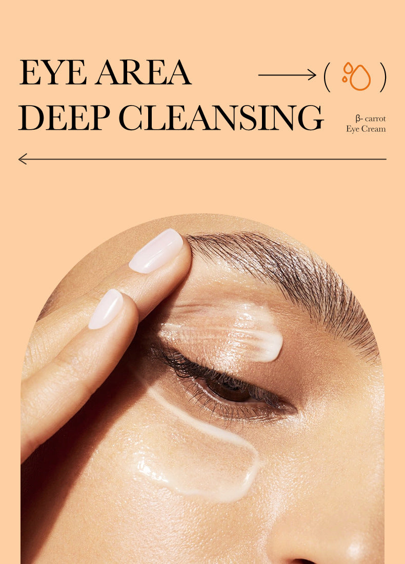 Carrot Eye Cream20g SADOER Moisturize and Improve Dark Circles, Eye Wrinkles, and Eye Bags  Wholesale