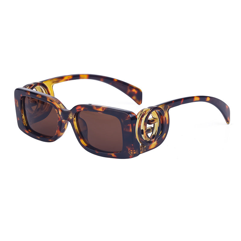 New Fashion Square Frame Sunglasses for Women, Unique Small Frame Sunglasses for Men, Wholesale Glasses sunglasses