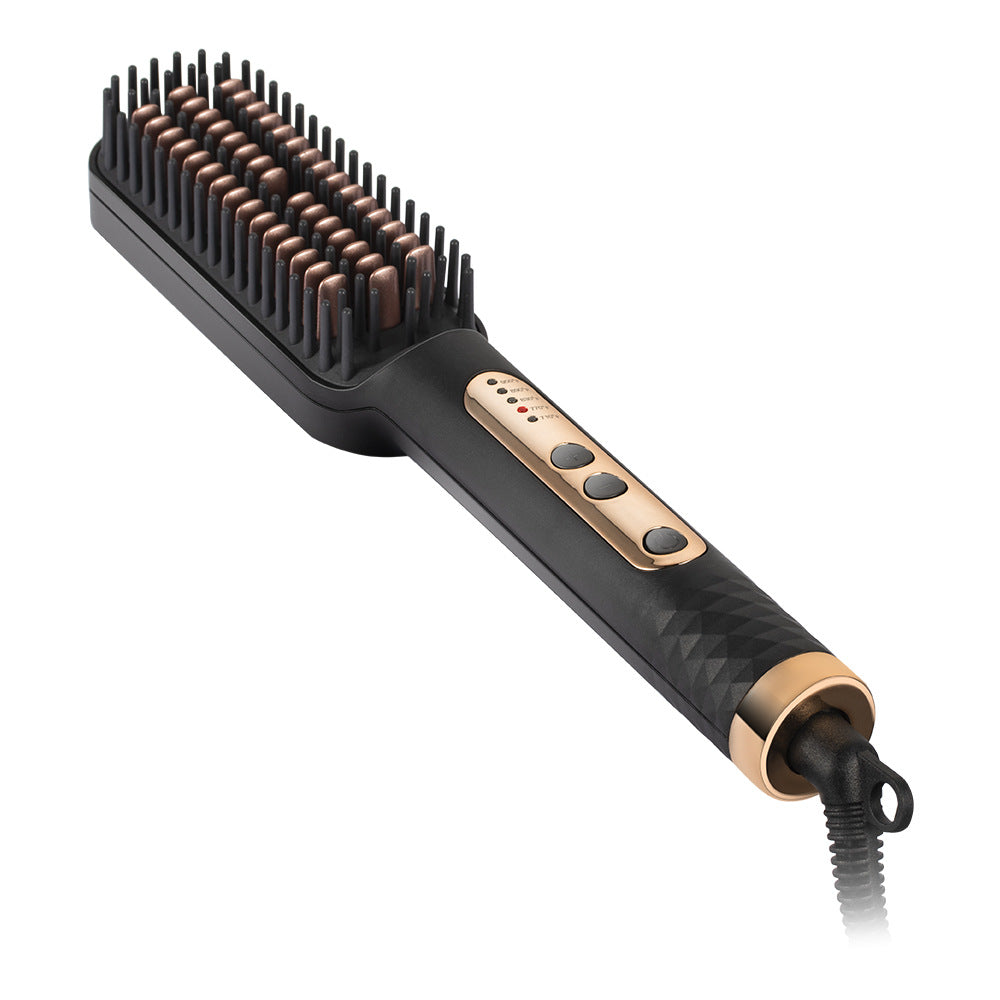 RAF EU Standard Hair Straightening Brush Non-Damaging Hair Straightening and Curling Dual-Use Electric Curling Iron Hair Straightener for Home Use