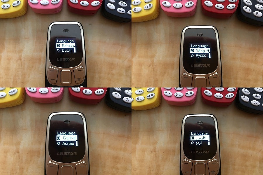 Hot Sale L8star bm10Ultra-small Micro Phone Mini Straight Bluetooth Dialing Button Dual SIM Phone