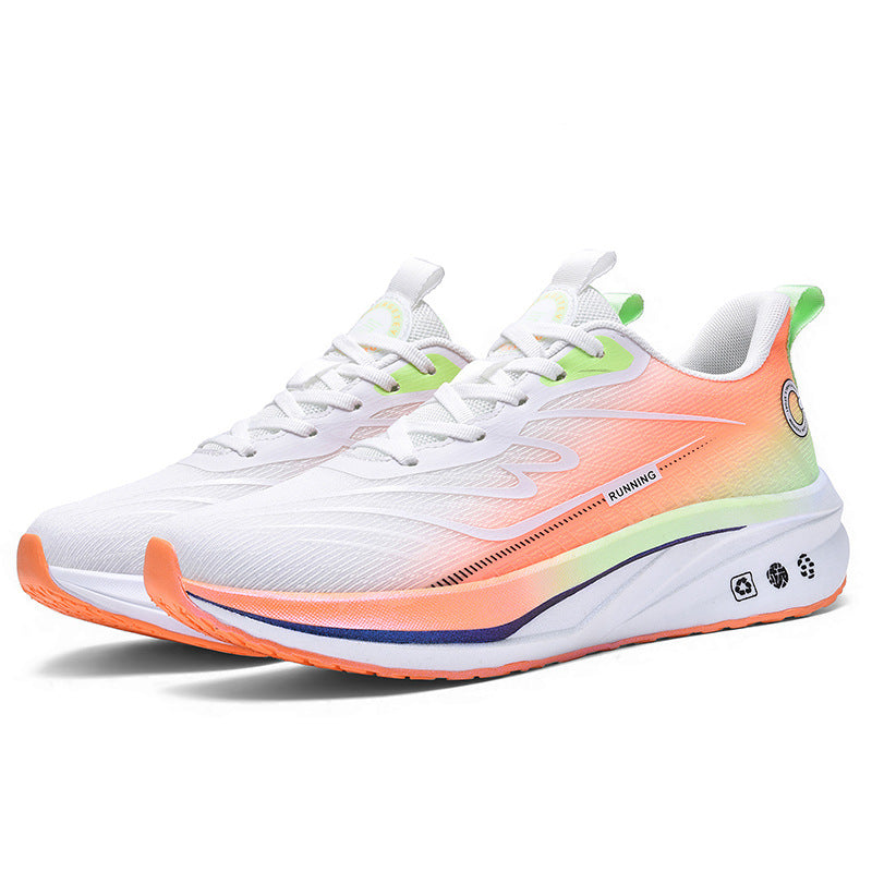 2025Large Size Marathon Running Shoes for Men and Women, Outdoor Aerobic Running, Lightweight and Breathable, Student Physical Test Running Shoes