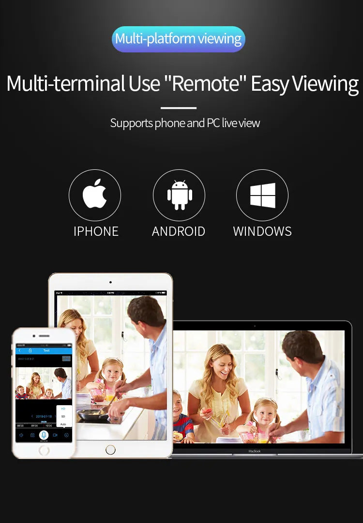 Minions Wireless WiFi Camera Surveillance Home HD Remote Night Vision Camera Smart Home Monitoring