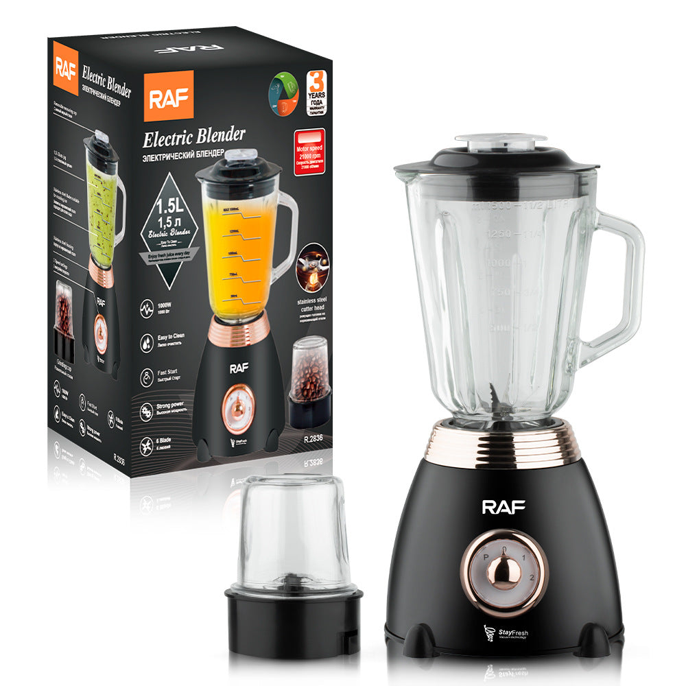 RAF EU Standard Juicer Household Juice Multi-Functional Soy Milk Maker Original Juice Machine Cooking Machine Bean Grinder Grinder